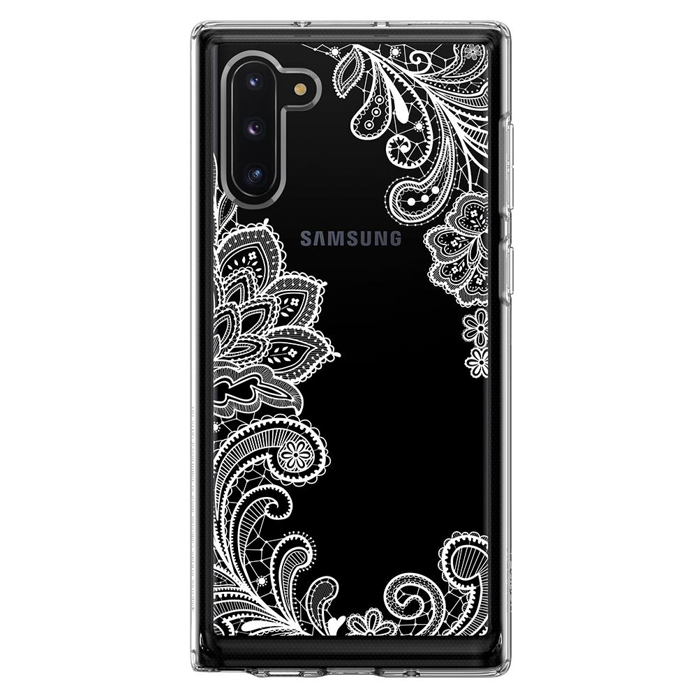 Galaxy Note 10 Cecile - White Mandala