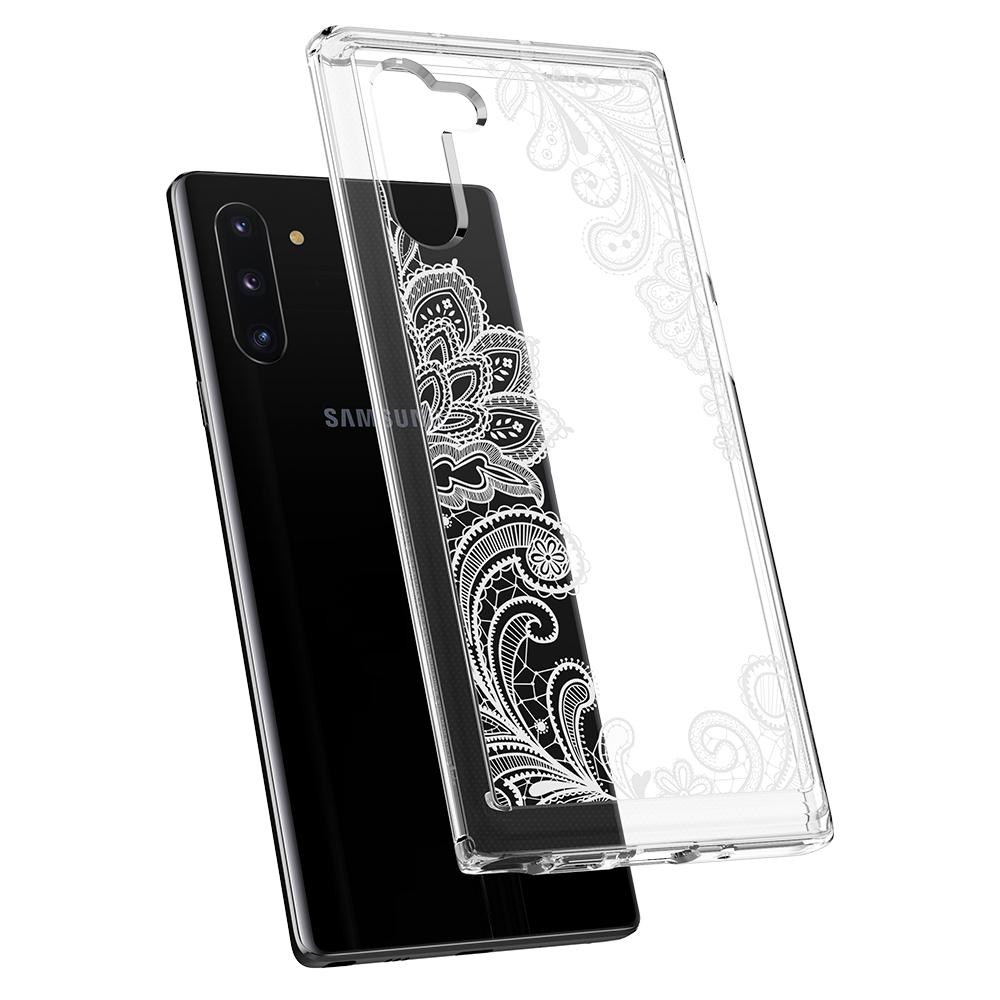 Galaxy Note 10 Cecile - White Mandala