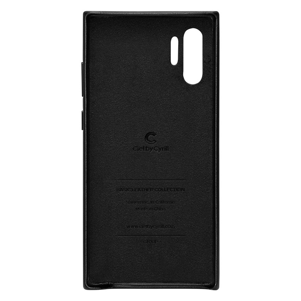 Galaxy Note 10 Plus Basic Leather - Black