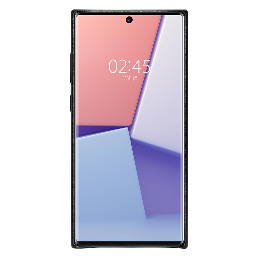 Galaxy Note 10 Plus Basic Leather - Black