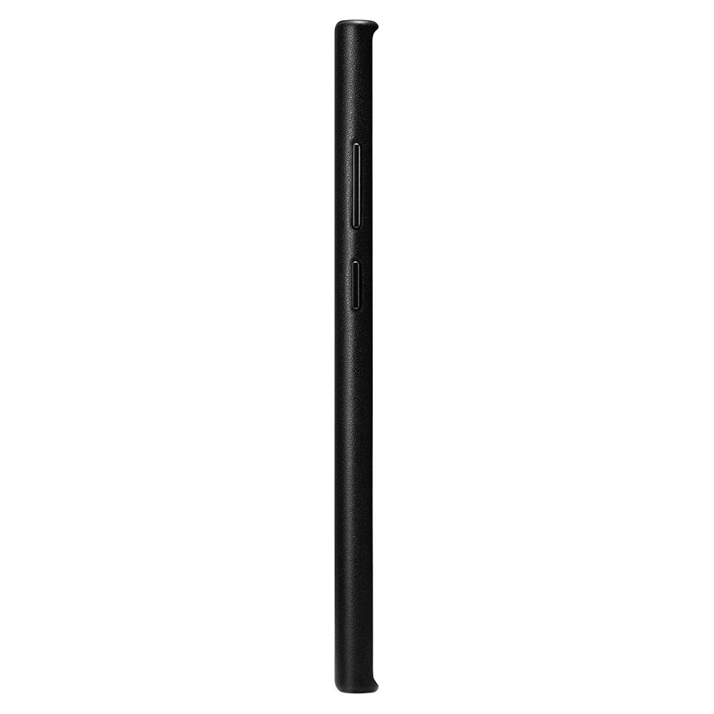 Galaxy Note 10 Plus Basic Leather - Black