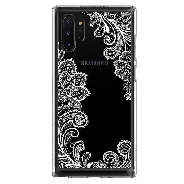Galaxy Note 10 Plus Cecile - White Mandala