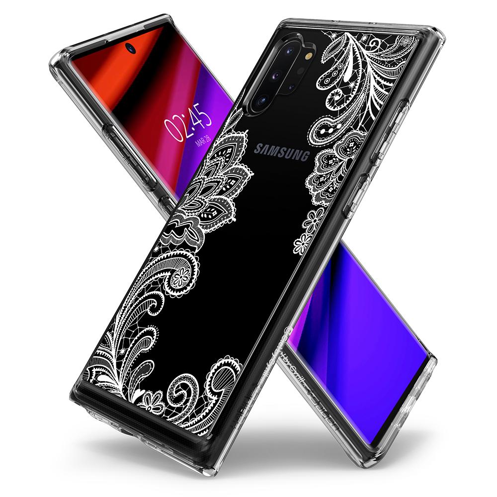 Galaxy Note 10 Plus Cecile - White Mandala