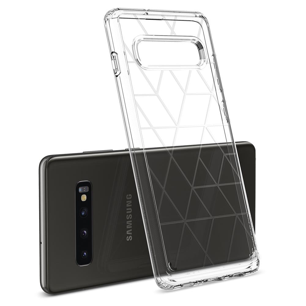 Galaxy S10 Cecile - Clear Graphic Pattern