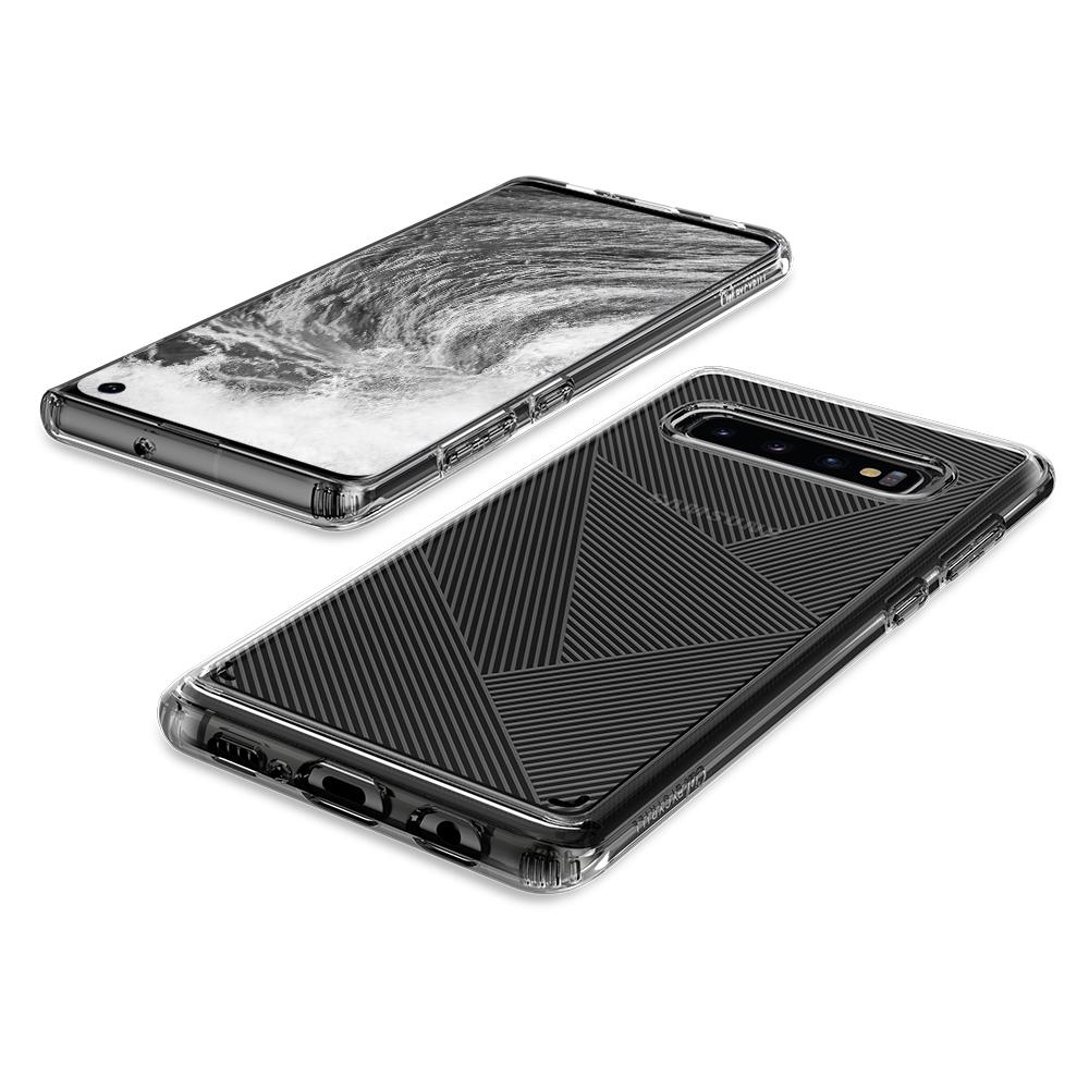 Galaxy S10 Cecile - Clear Prism Pattern