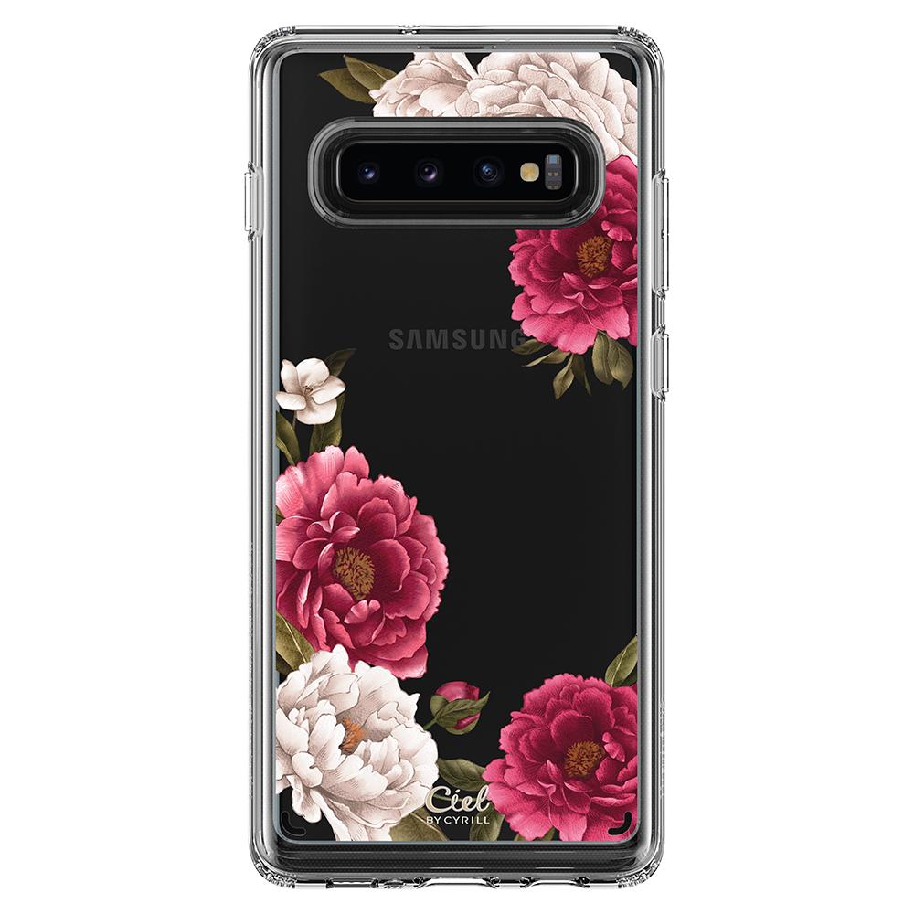 Galaxy S10 Plus Cecile - Red Floral