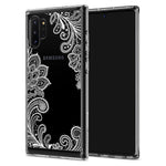 Galaxy Note 10 Plus Cecile - White Mandala