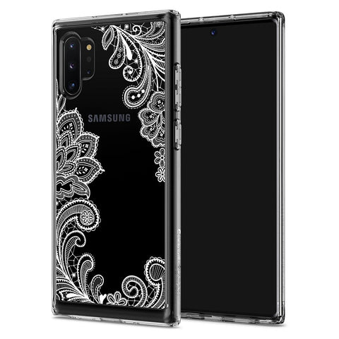Galaxy Note 10 Plus Cecile - White Mandala