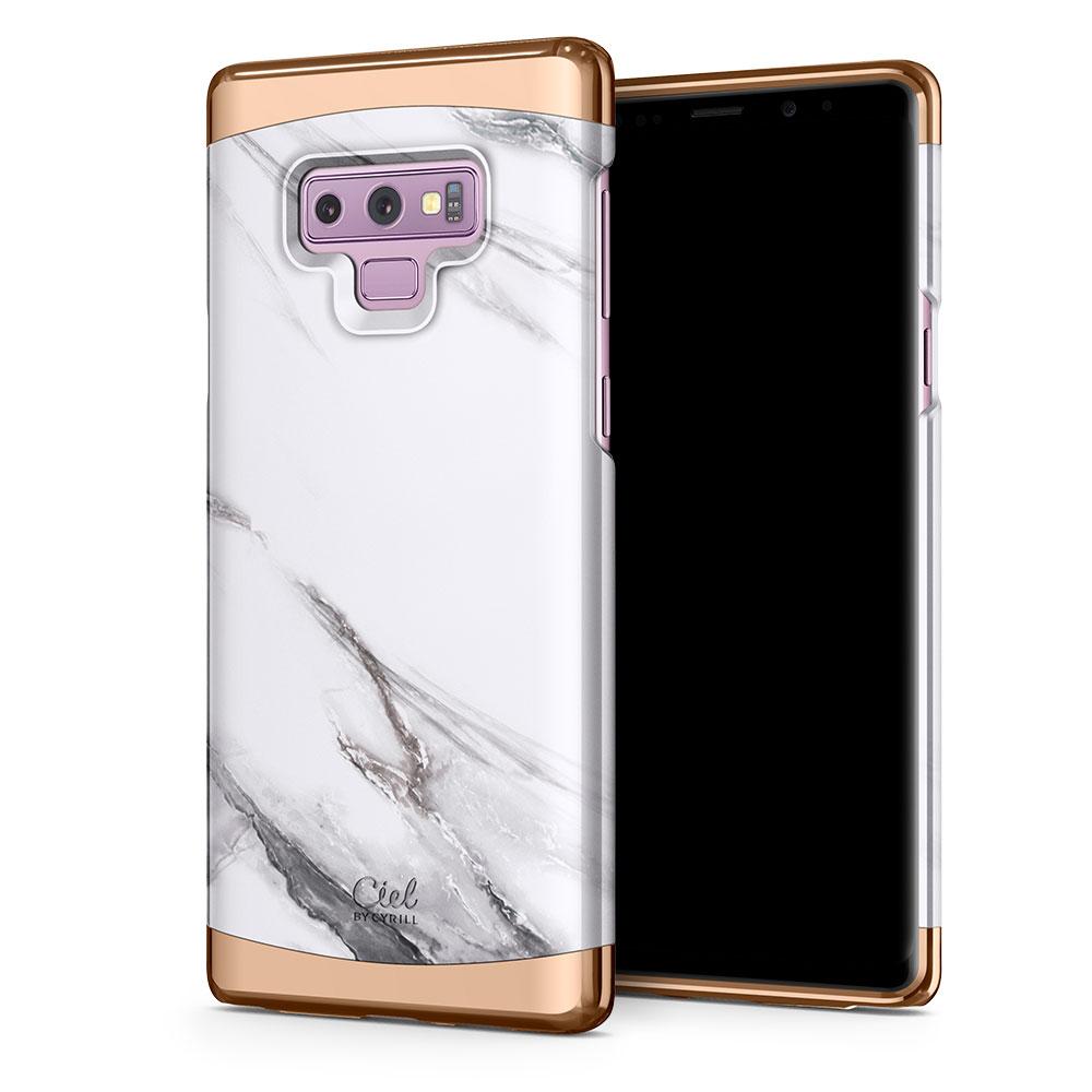 Galaxy Note 9 Colene - White Marble