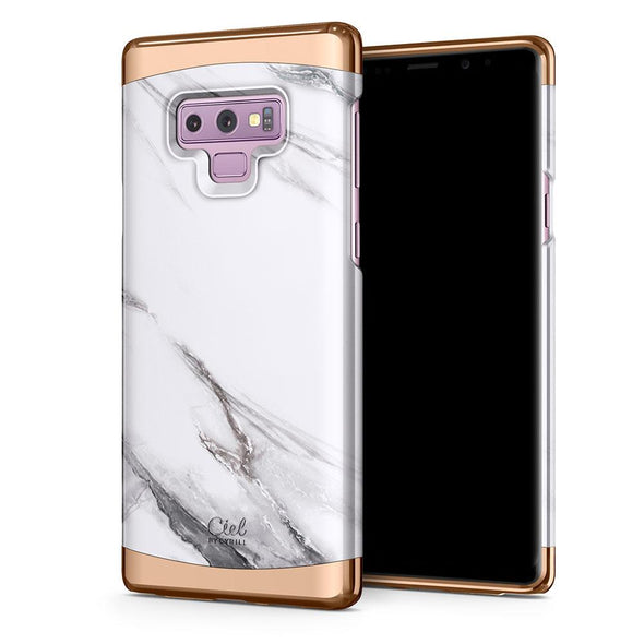 Galaxy Note 9 Colene - White Marble