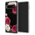 Galaxy S10 Cecile - Red Floral